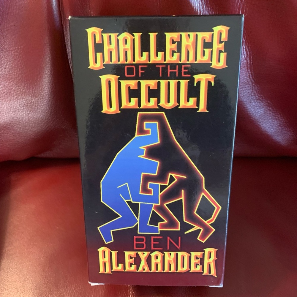 New! Challenge Of The Occult Complete VHS Set Ben Alexander Escape from Satan